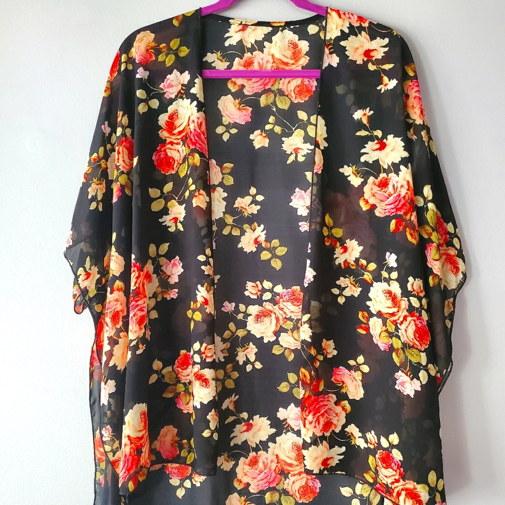 Summer Floral Wrap